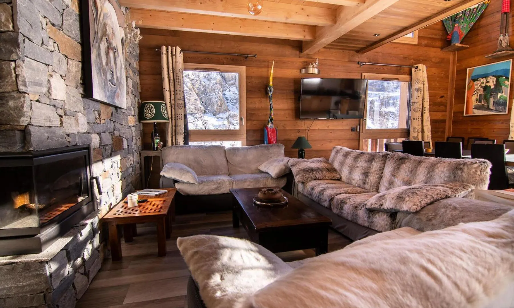 Chalet Koperek - Chalet 5 Pieces 4 12 Personnes Expose Sud Mae-2514 Valloire